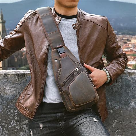 luxury crossbody bag men's